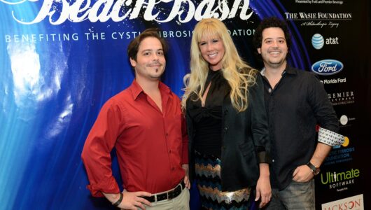 P3 Justin Ibarra from Exults Jen Klaassens VP of Programs for The Wasie Foundation and Jason Ibarra from Exults