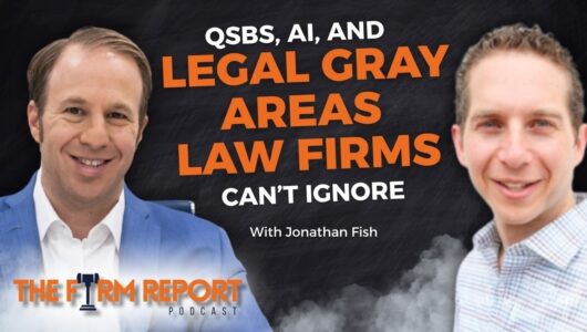 Podcast with Jonathan Fish Talking QSBS and AI on The Firm Report