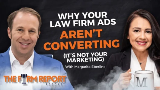 Featuring Margarita Eberline Legal CMO Talks Shop on The Firm Report