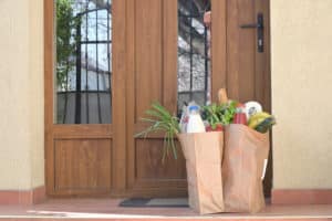 Grocery Delivery on Door Step