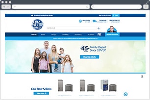 All Year Direct Ecommerce Website
