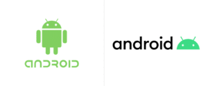 android digital logo rebrand