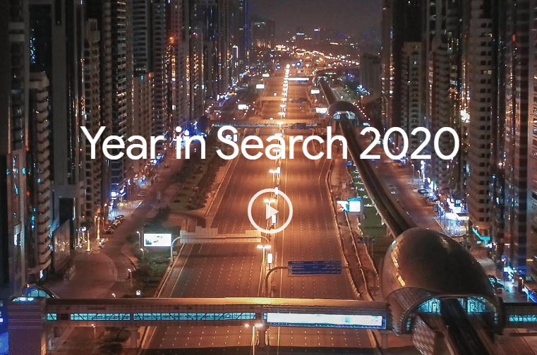 Google's Year in Search 2020